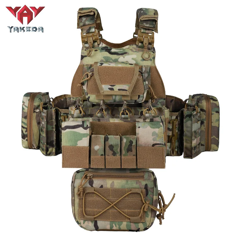 Hunting And Outdoor Supplies - YAKEDA Tactical Vest Quick-release Outdoor Suit