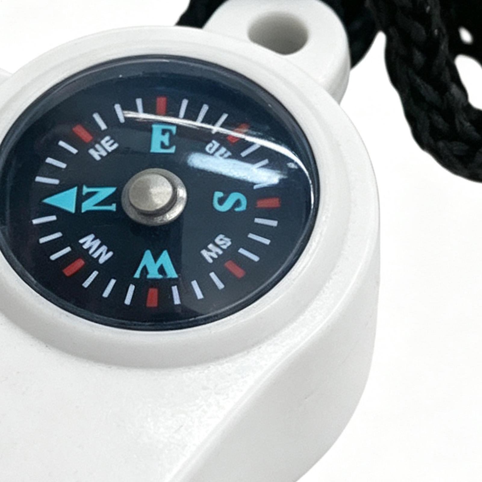 Hunting Outdoor Gear - Safety Whistle Multi-Functional Loud Waterproof Compass