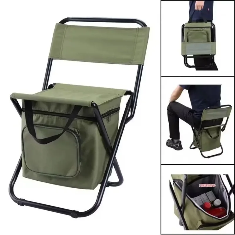 Hunting And Fishing Outdoor Chairs - Detachable Portable Folding Fishing Chair Moon