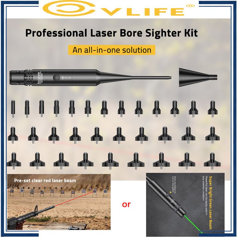 Laser Boresighter Kit - CVLIFE Professional Laser Bore Sight Kit