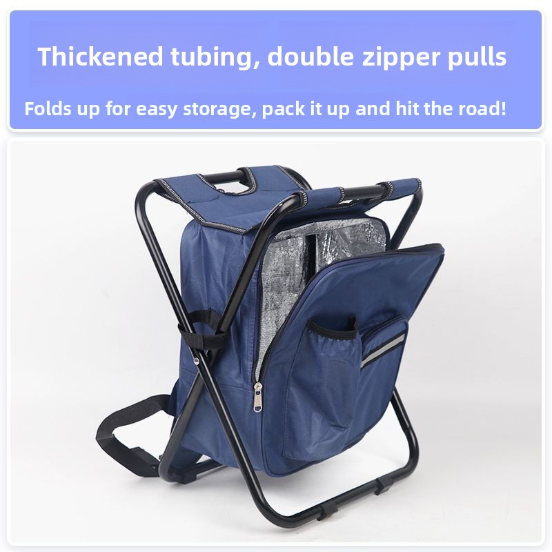 Hunting And Fishing Outdoor Chairs - 2 in 1 Folding Fishing Chair