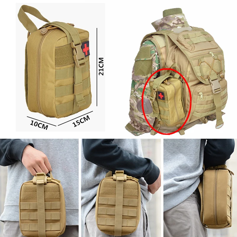 Hunting And Outdoor Supplies - Molle Pouch Tactical Medical Pouch Rip-Away