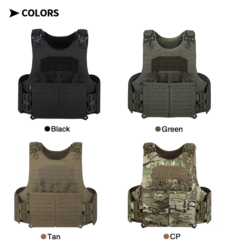 Camouflage Hunting Jacket - YAKEDA Plate Carrier Vest Quick Release