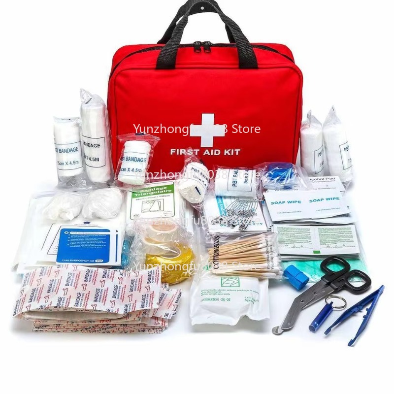 Hunting And Outdoor Supplies - Portable Manual Powered First Aid Kit