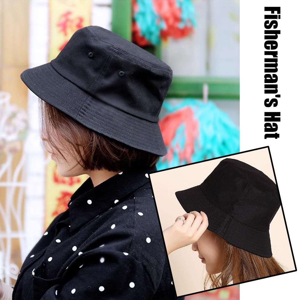 Hunting Outdoor Decor - Cotton Summer Foldable Bucket Hat Unisex