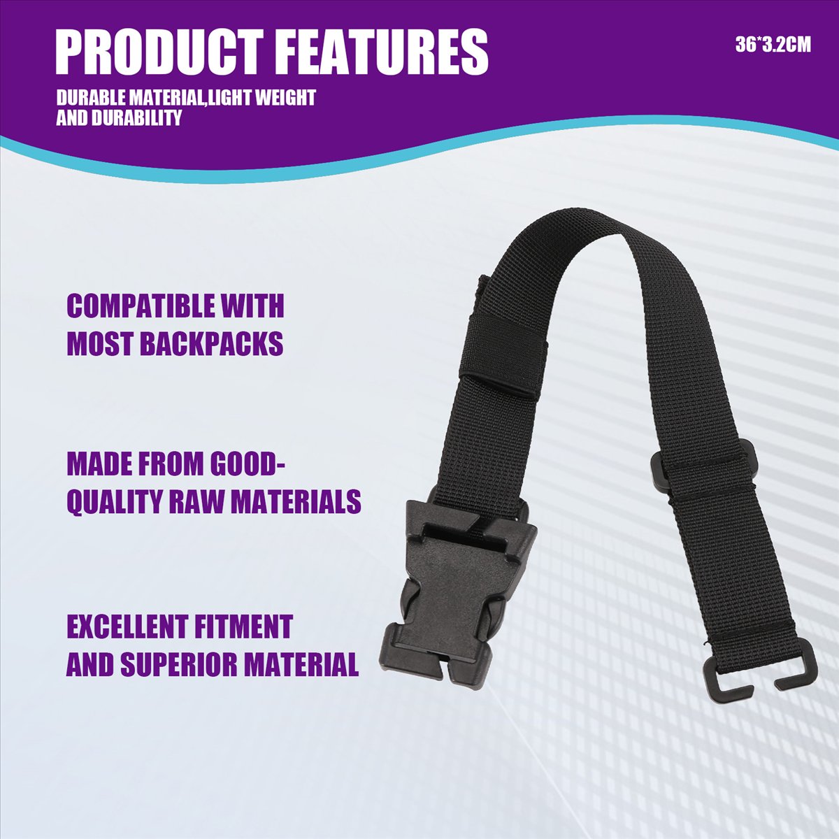 Outdoor Hunting Backpack - [MEGAL SALE]4Pcs Molle Straps Backpack Vest