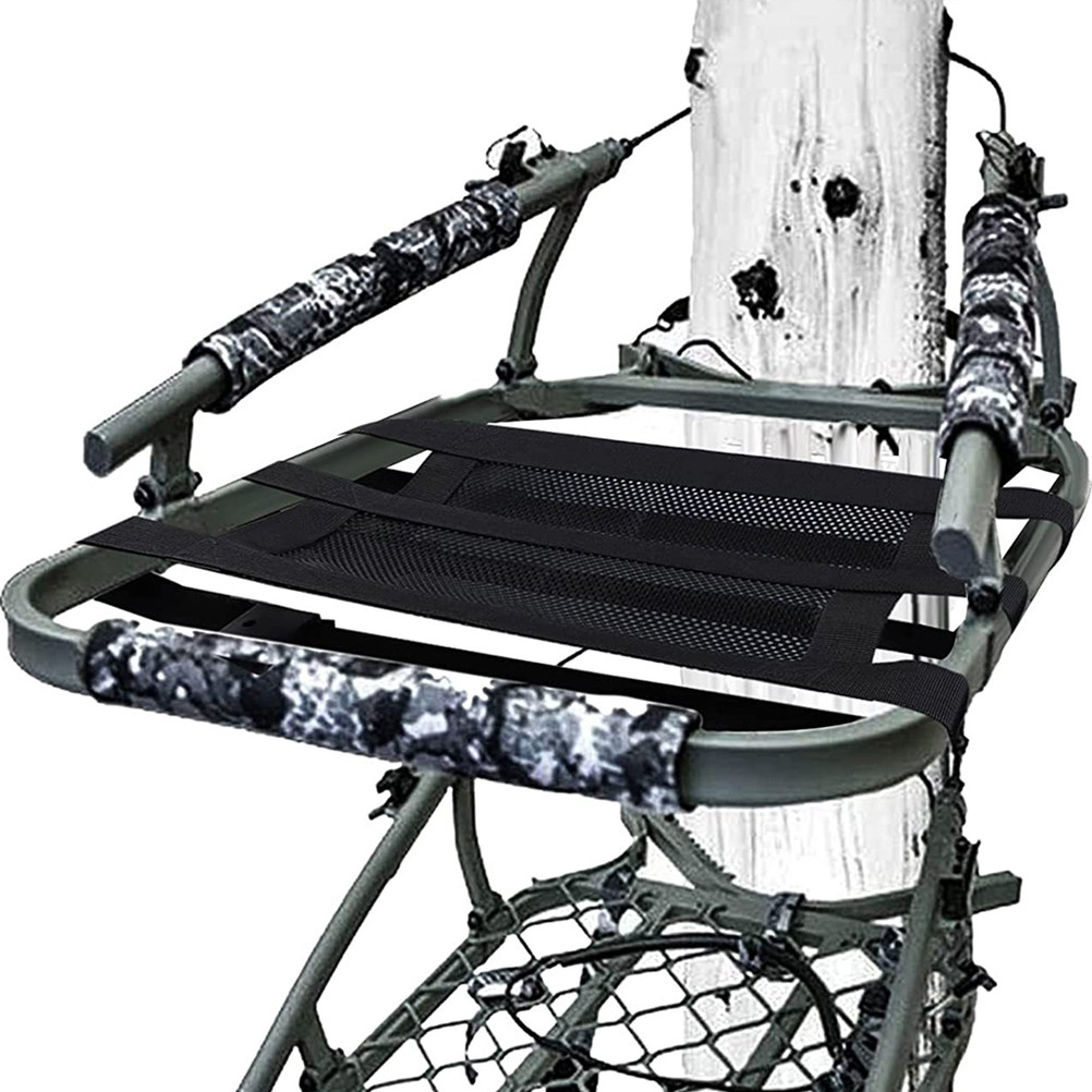 Hunting And Outdoor Supplies - Breathable Adjustable Tree Stand Seat Foldable