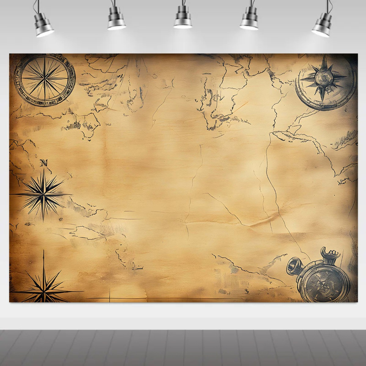 Pirate map banner, pirate prop - огляд і ціна Outdoor Hunting Events