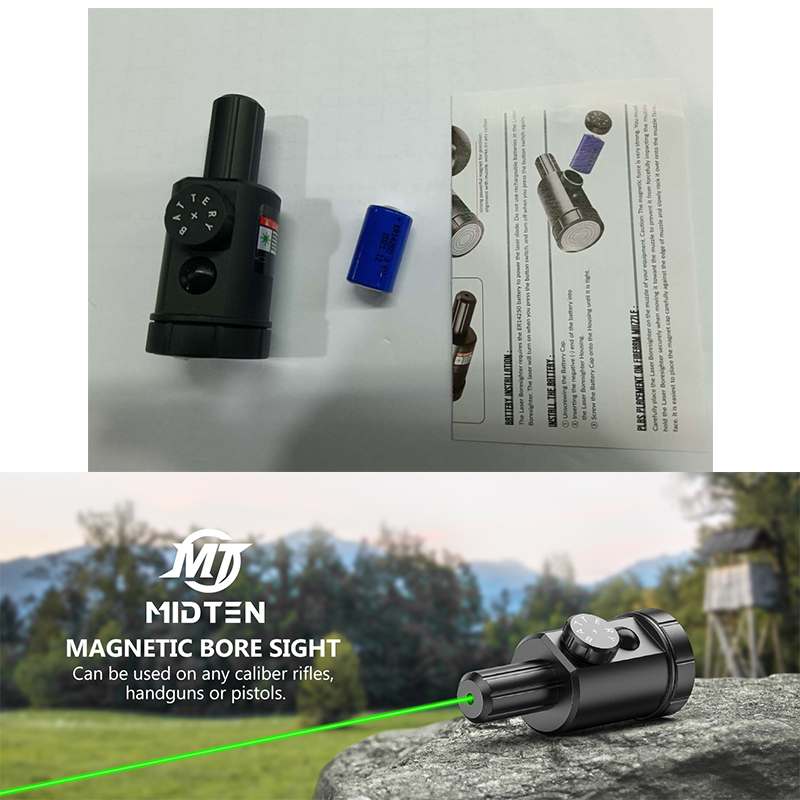 MidTen Magnetic Bore Sight Gre - огляд і ціна Laser Boresighter Kit