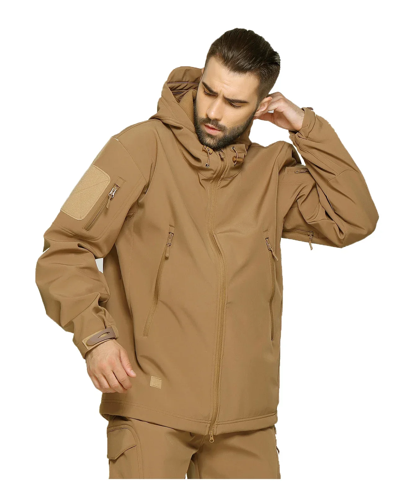 EMR Camouflage Soft Shell Assa - огляд і ціна Camouflage Hunting Jacket