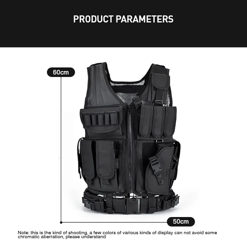 Adjustable Molle Tactical Vest - огляд і ціна Outdoor Hunting Vest