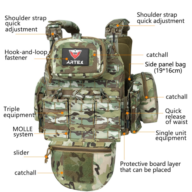 Tactical Vest 6094 Fast detach - огляд і ціна Hunting Outdoor Gear