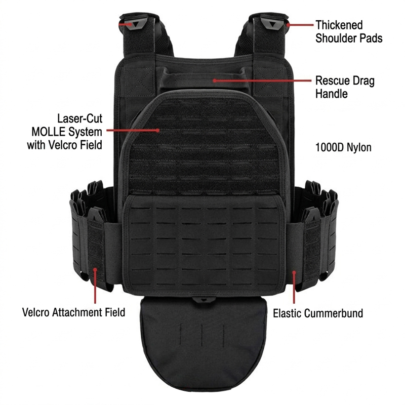 YAKEDA 6094-1 Tactical Vest -  - огляд і ціна Outdoor Hunting Vest