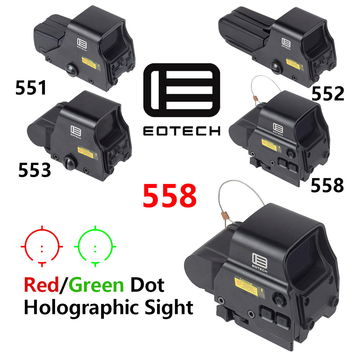 Eotech 551 552 553 558 Hologra - огляд і ціна Outdoor Hunting Lab