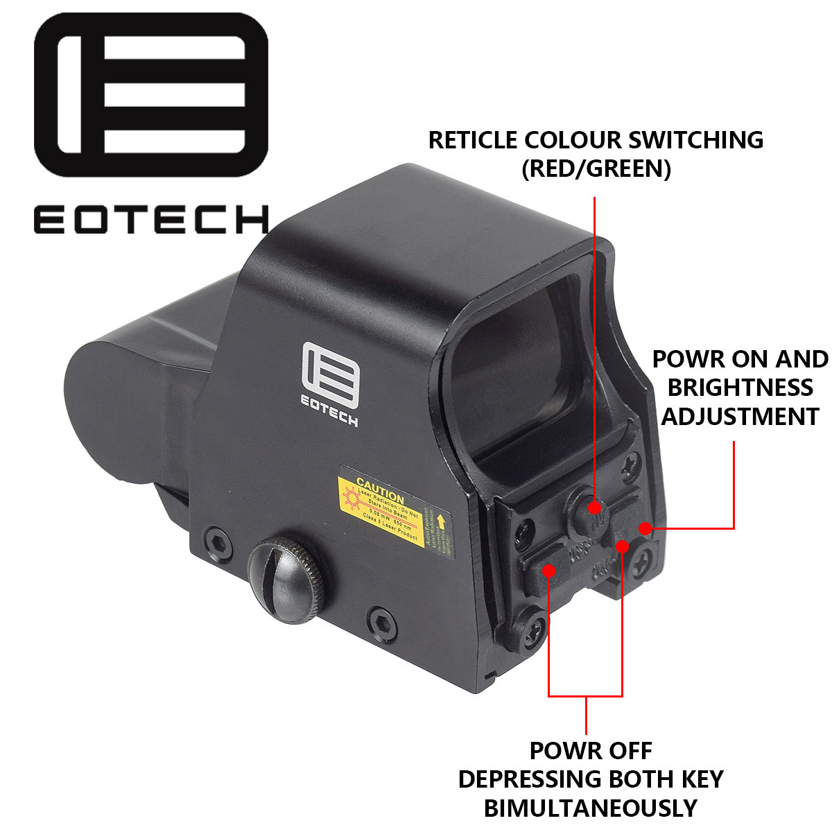 Eotech 551 552 553 558 Hologra - огляд і ціна Outdoor Hunting Lab