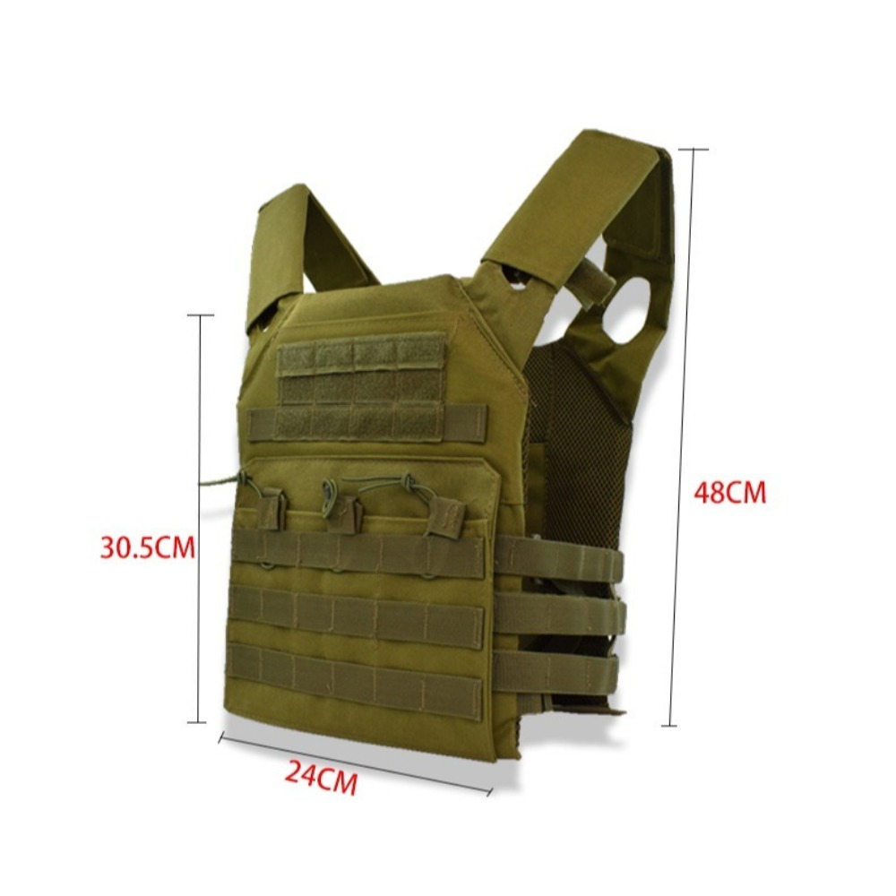 Nylon Tactical Vest MOLLE Carr - огляд і ціна Camouflage Hunting Jacket