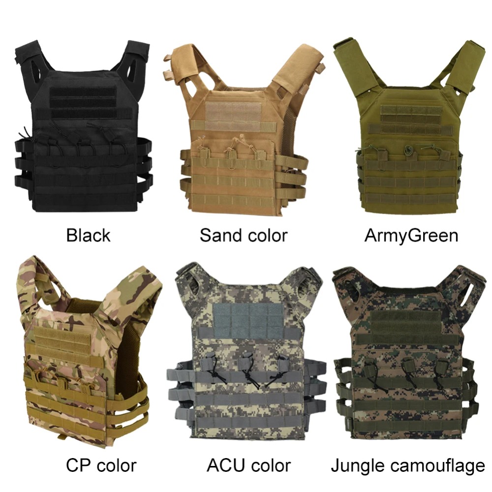 Nylon Tactical Vest MOLLE Carr - огляд і ціна Camouflage Hunting Jacket