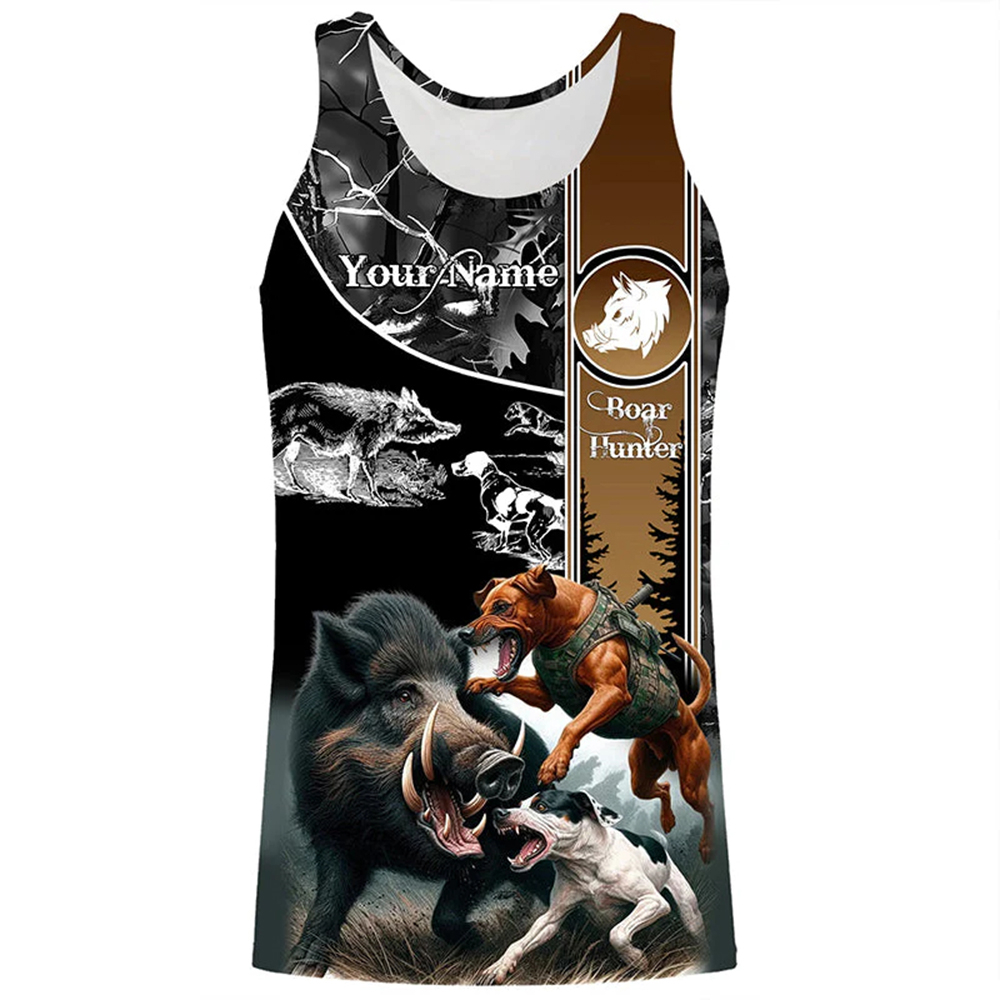 Custom Name Boar Hunter Tank T - огляд і ціна Wildman Hunting & Outdoor