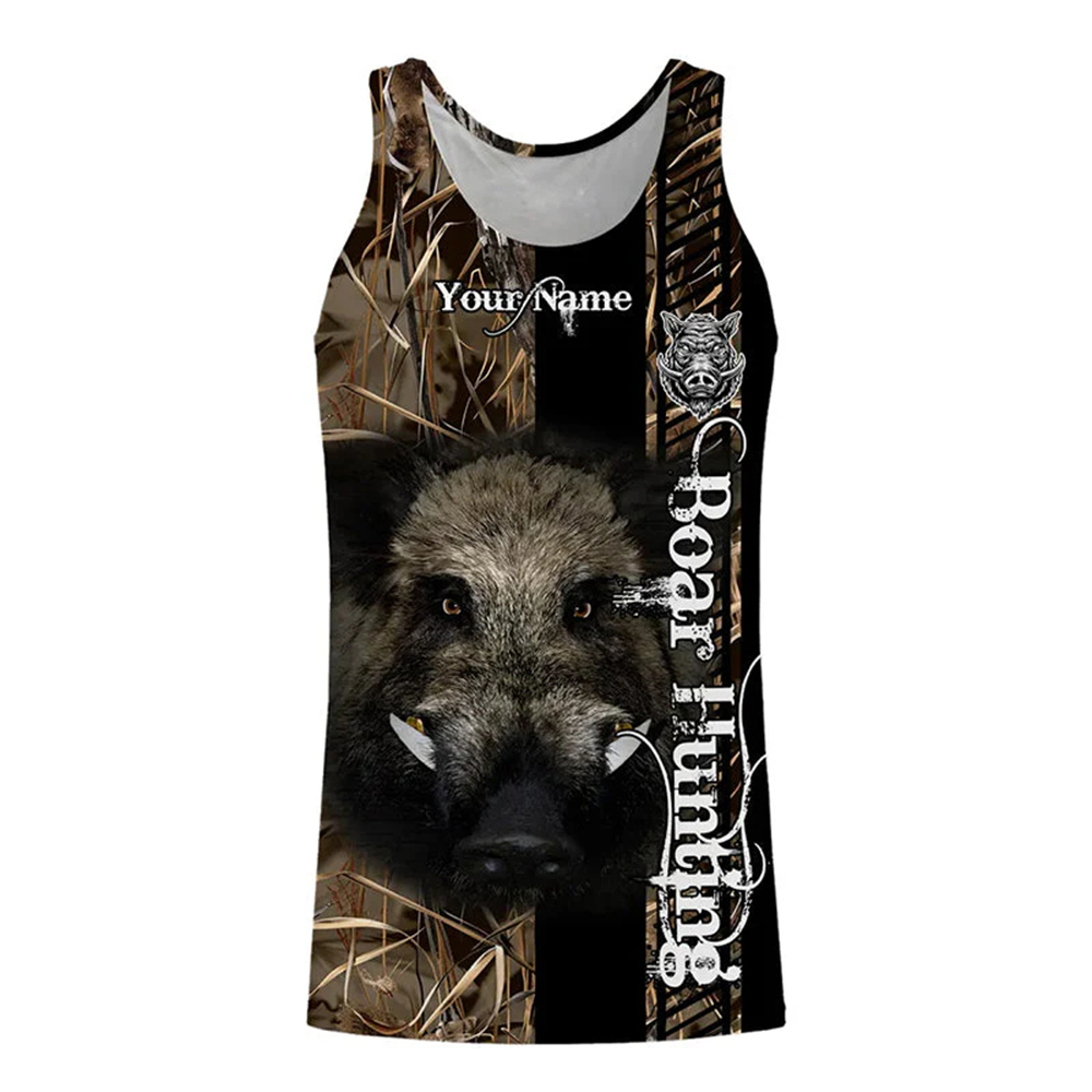 Custom Name Boar Hunter Tank T - огляд і ціна Wildman Hunting & Outdoor