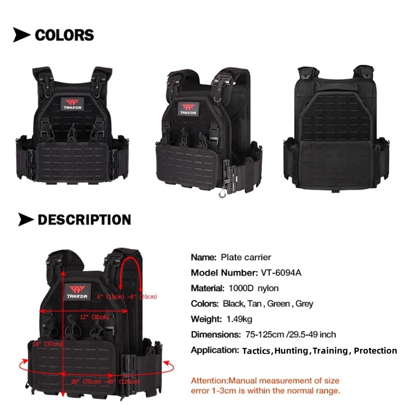 YAKEDA Tactical Vest 6094 Fast - огляд і ціна Hunting Outdoor Gear