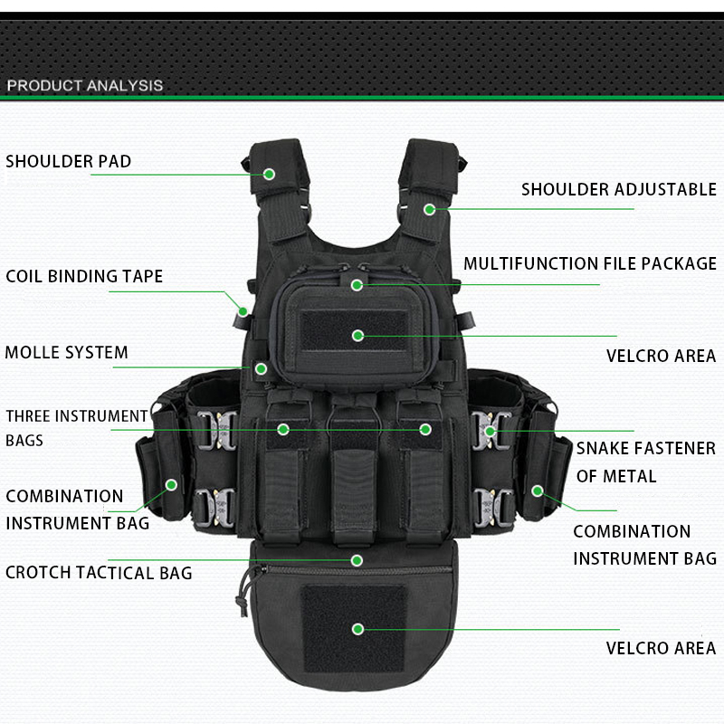 YAKEDA 8280 Tactical Vest - Hu - огляд і ціна Outdoor Hunting Vest