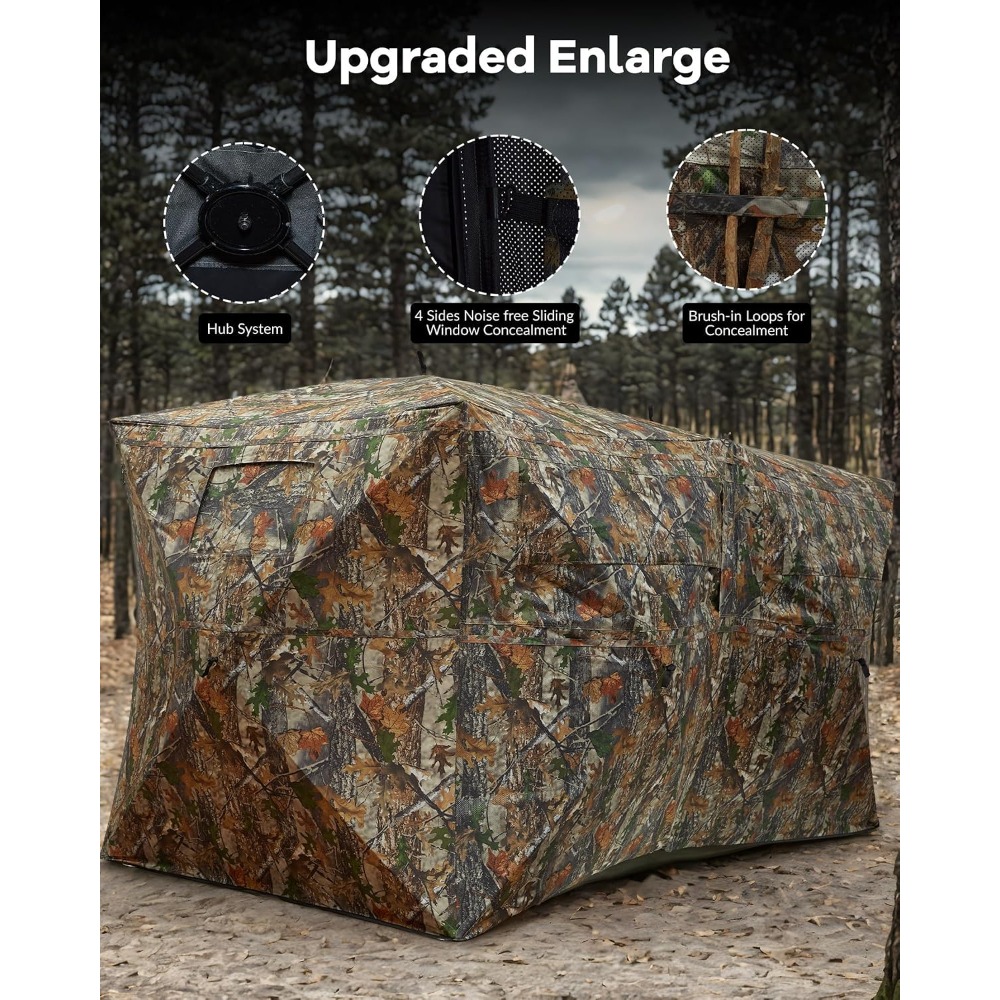 Pop Up Ground Hunting Blind wi - огляд і ціна Hunting & Outdoor As