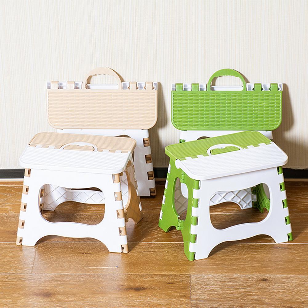 Plastic Folding Stool With Han - огляд і ціна Hunting And Fishing Outdoor Chairs