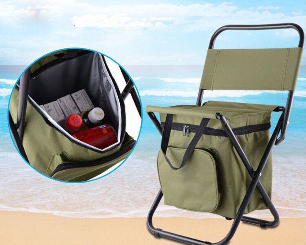 2 in 1 Folding Fishing Chair B - огляд і ціна Hunting And Fishing Outdoor Chairs