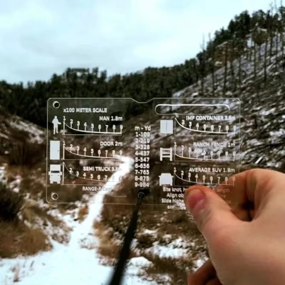 Outdoors Range Finder Card Ran - огляд і ціна Hunting And Outdoor Supplies