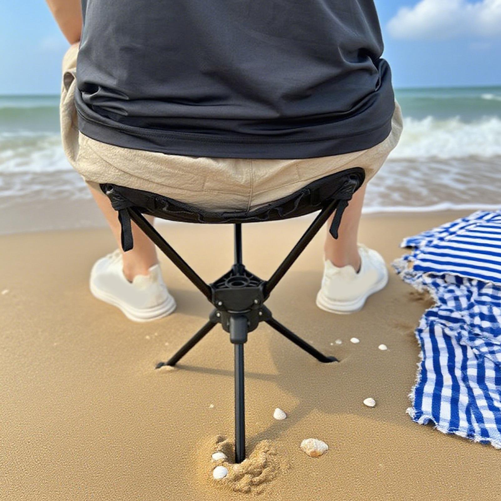Portable Folding Swivel Campin - огляд і ціна Hunting And Fishing Outdoor Chairs