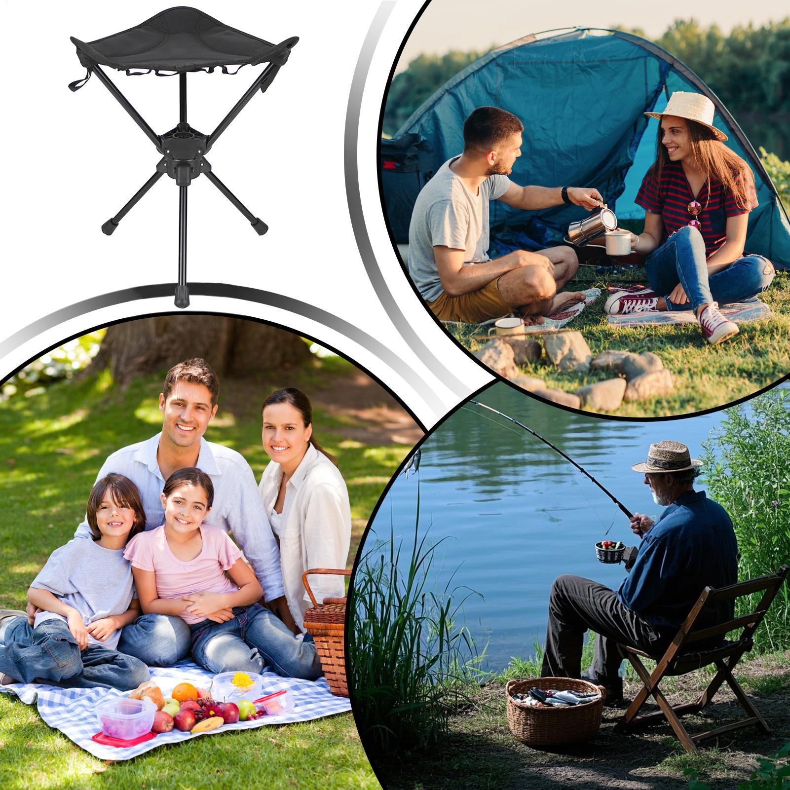 Portable Folding Swivel Campin - огляд і ціна Hunting And Fishing Outdoor Chairs