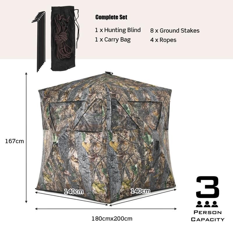 Portable Hunting Blind with Gr - огляд і ціна Hunting & Outdoor As