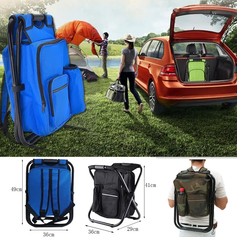 2 in 1 Folding Fishing Chair B - огляд і ціна Hunting And Fishing Outdoor Chairs