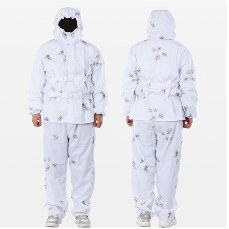 Tactical White Snow Ghillie Su - огляд і ціна Camouflage Hunting Jacket