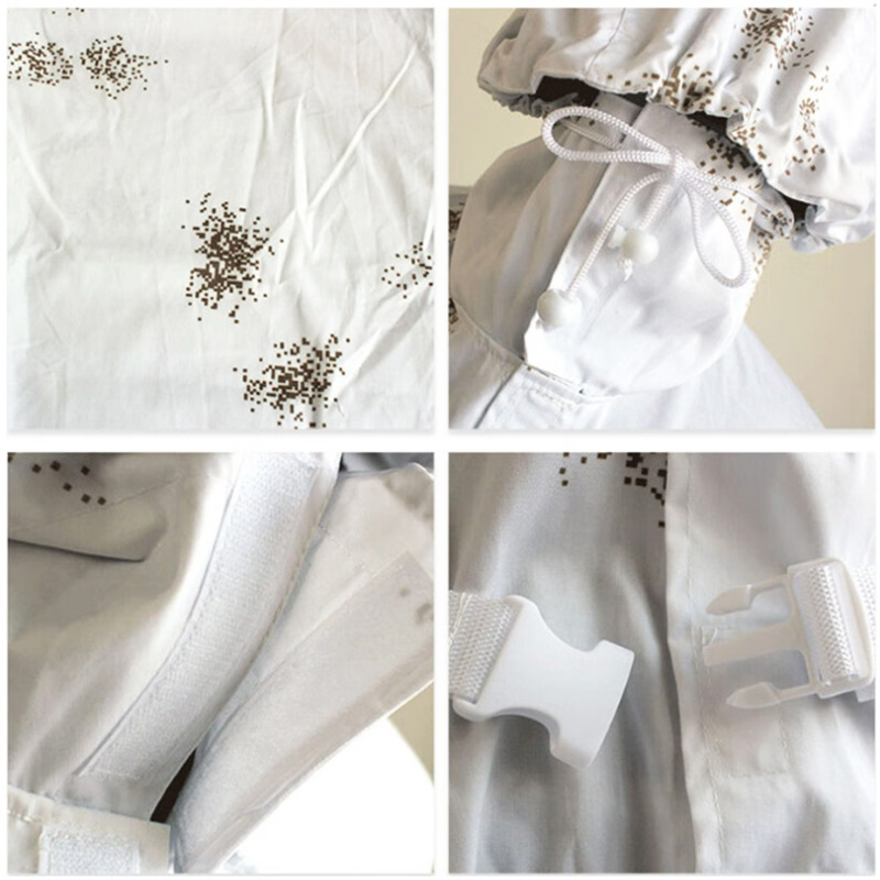 Tactical White Snow Ghillie Su - огляд і ціна Camouflage Hunting Jacket