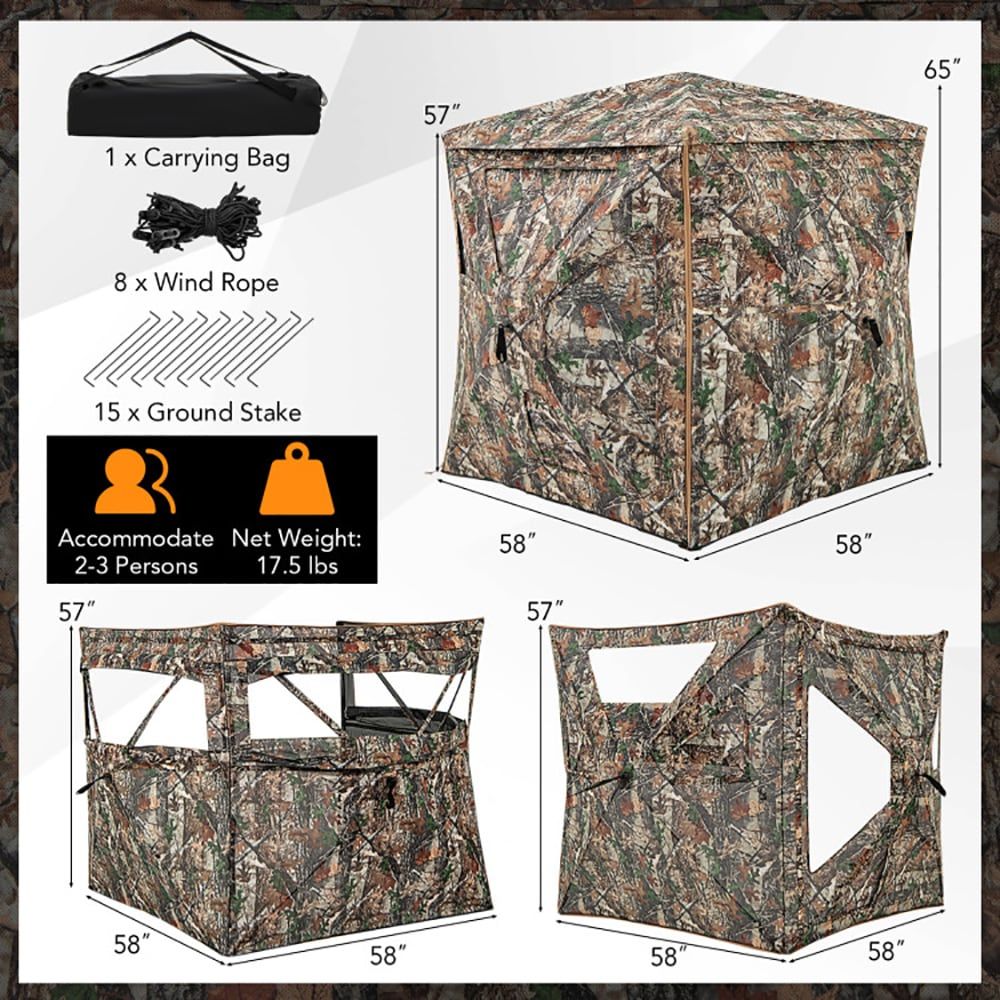 5-in-1 Detachable Hunting Blin - огляд і ціна Hunting & Outdoor As