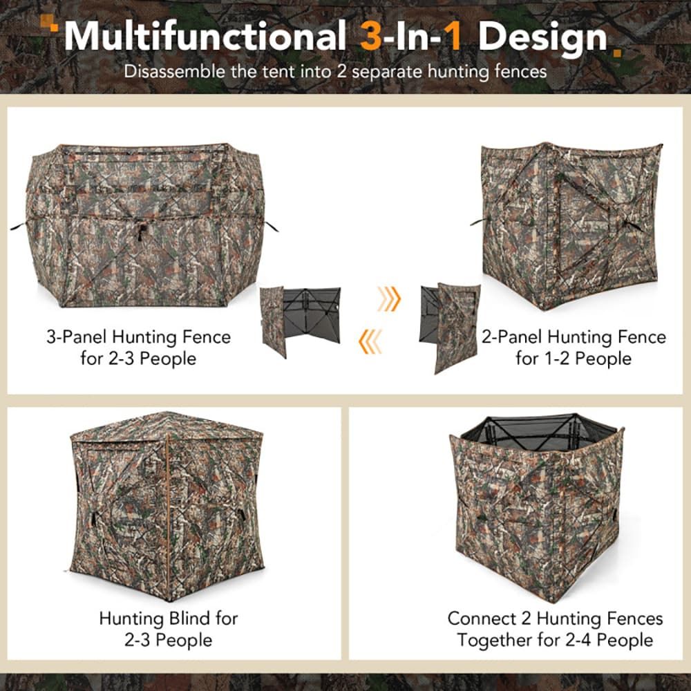 5-in-1 Detachable Hunting Blin - огляд і ціна Hunting & Outdoor As