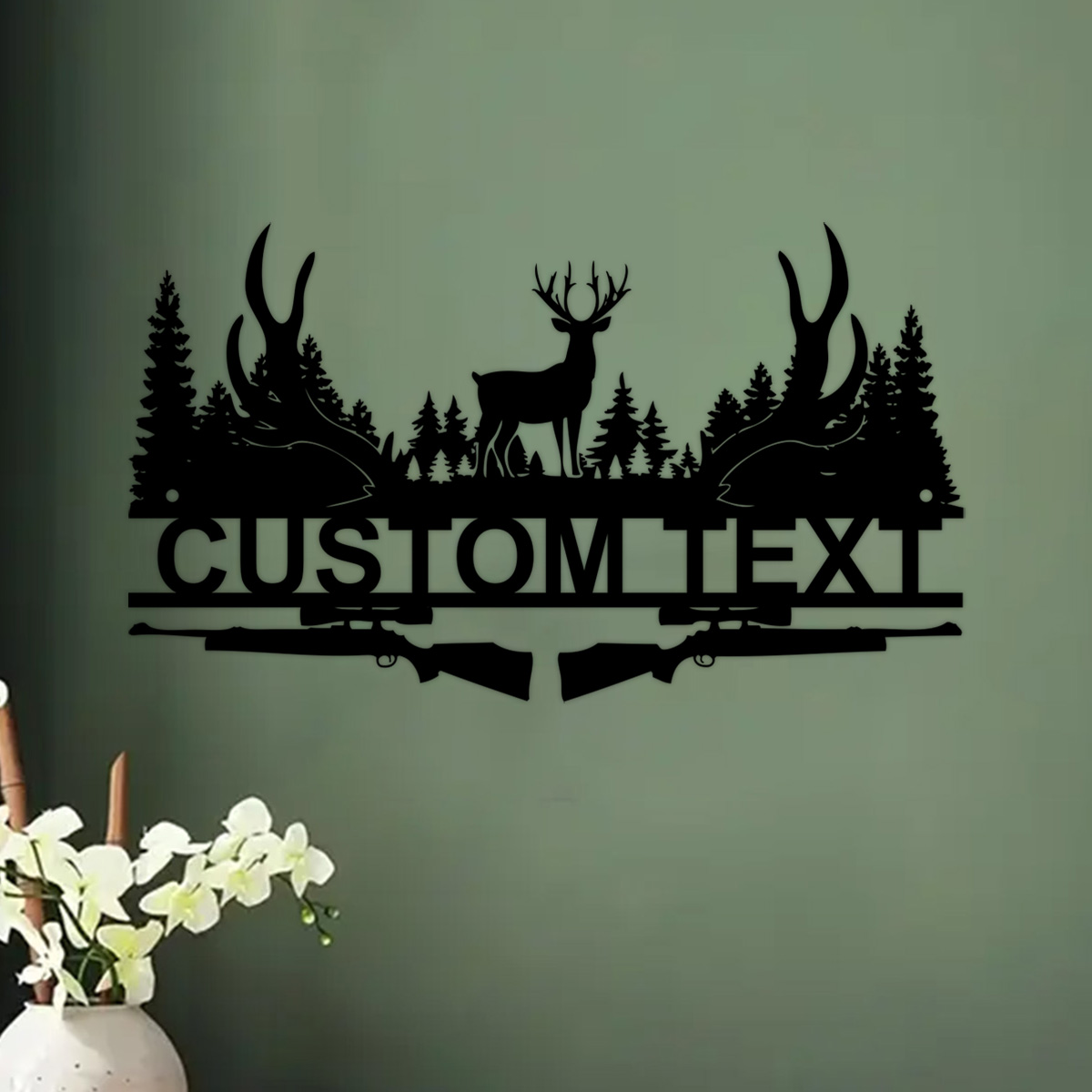 Custom Deer Cabin Metal Sign,  - огляд і ціна Hunting Outdoor Decor