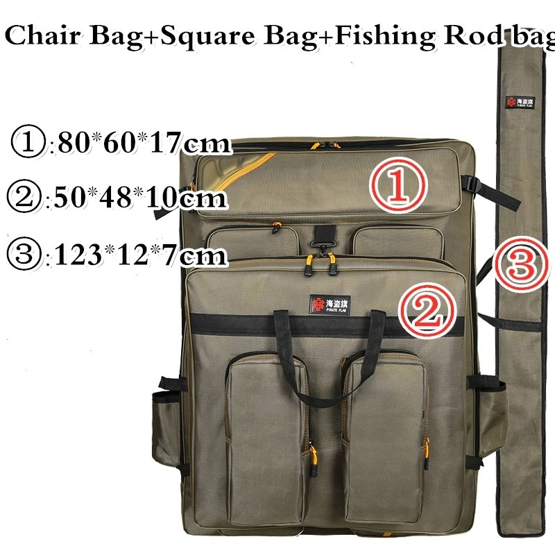 Large Capacity Waterproof Fish - огляд і ціна Hunting And Fishing Outdoor Chairs