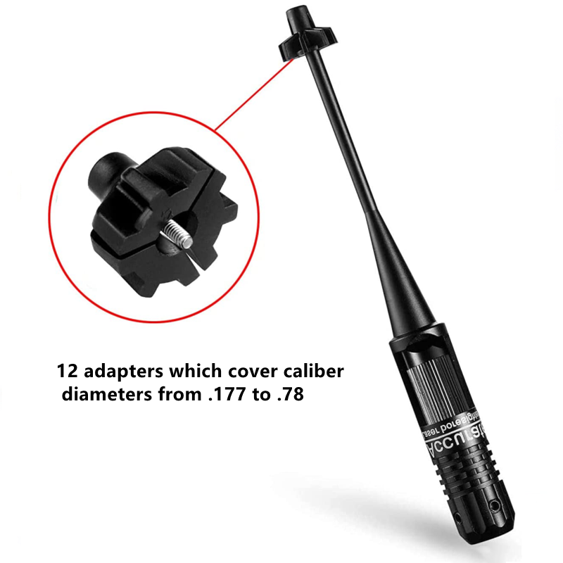 Laser Boresigher Kit 12 Adapte - огляд і ціна Laser Boresighter Kit