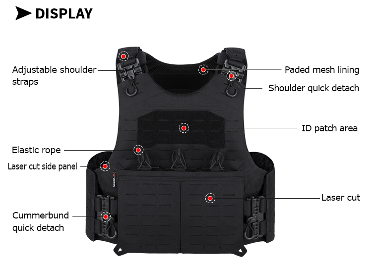 YAKEDA Plate Carrier Vest Quic - огляд і ціна Camouflage Hunting Jacket
