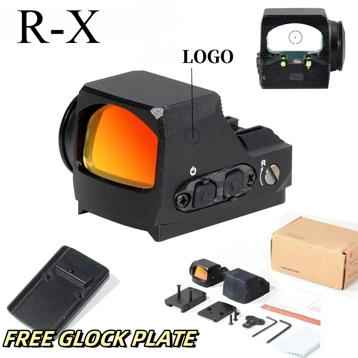 R-X Red Dot Sight 1x24mm RM Fo - огляд і ціна Outdoor Hunting Lab