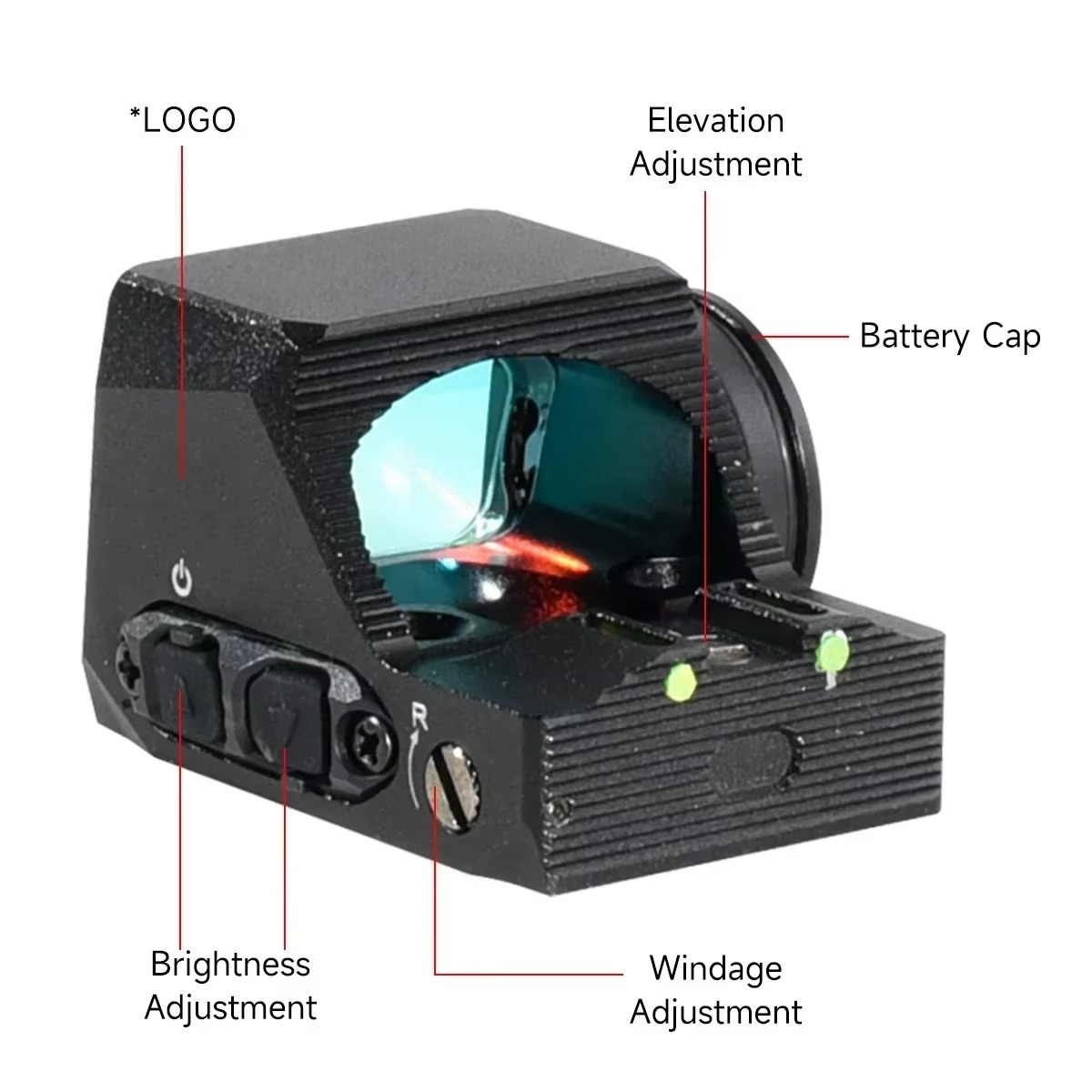 R-X Red Dot Sight 1x24mm RM Fo - огляд і ціна Outdoor Hunting Lab