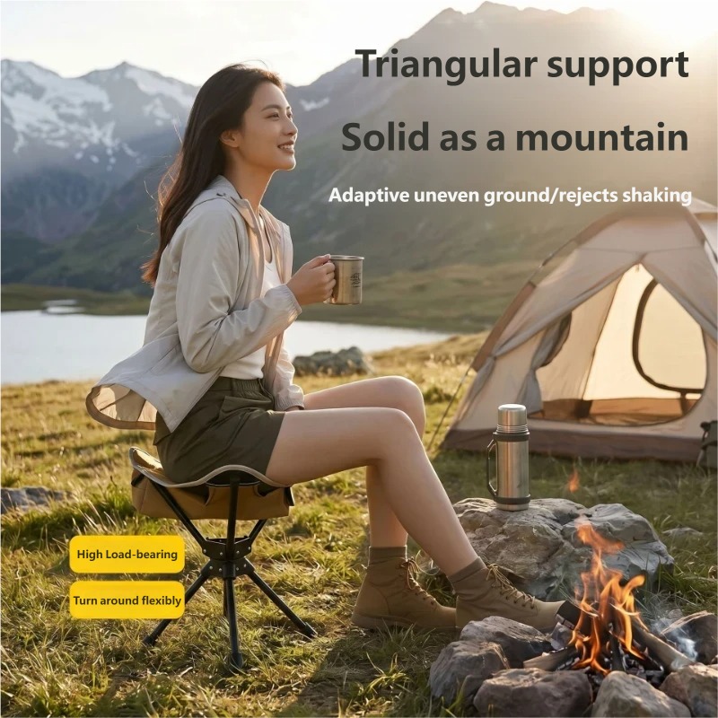 360° Swivel Outdoor Camping St - огляд і ціна Hunting And Fishing Outdoor Chairs