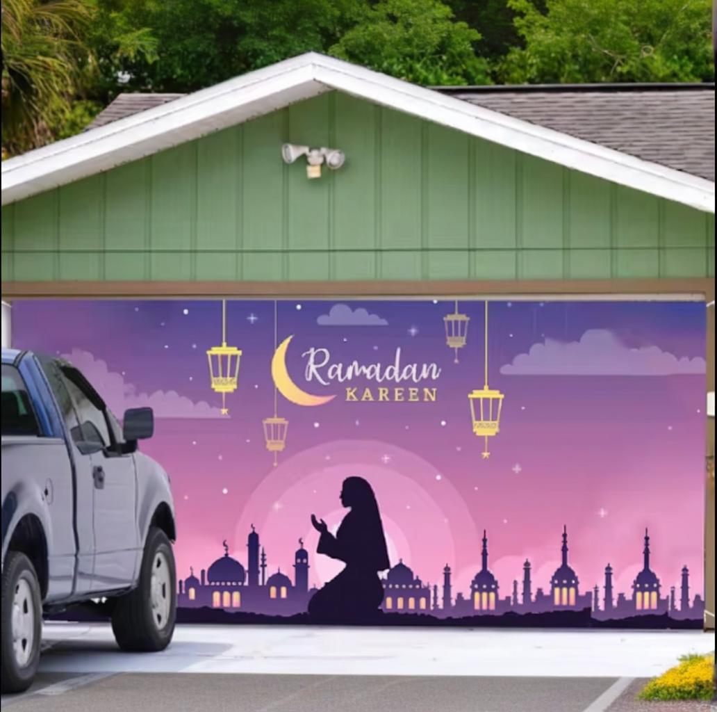 Lent Garage Door Panel Backgro - огляд і ціна Hunting Outdoor Decor