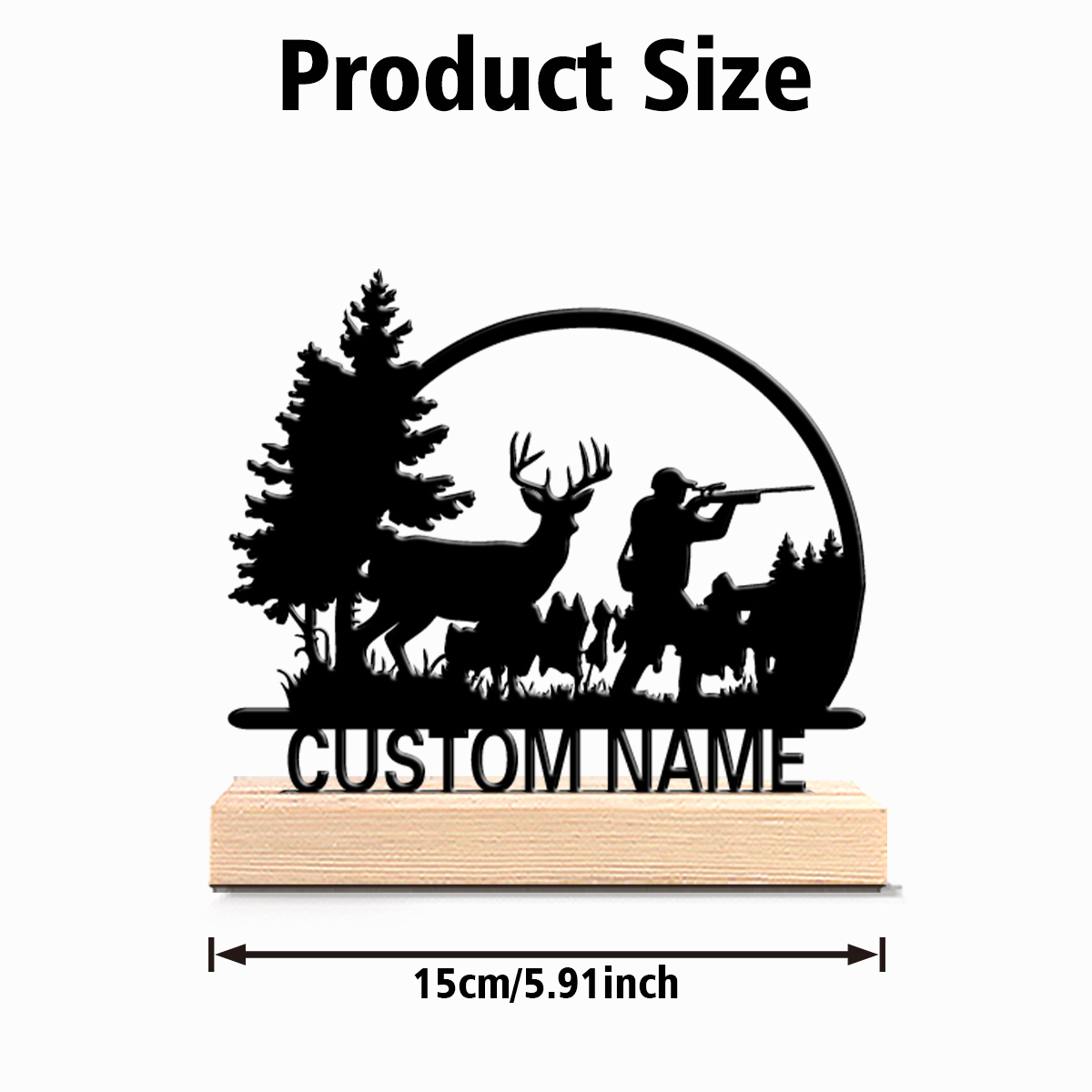 1pc Fashion ersonalized Custom - огляд і ціна Hunting Outdoor Decor