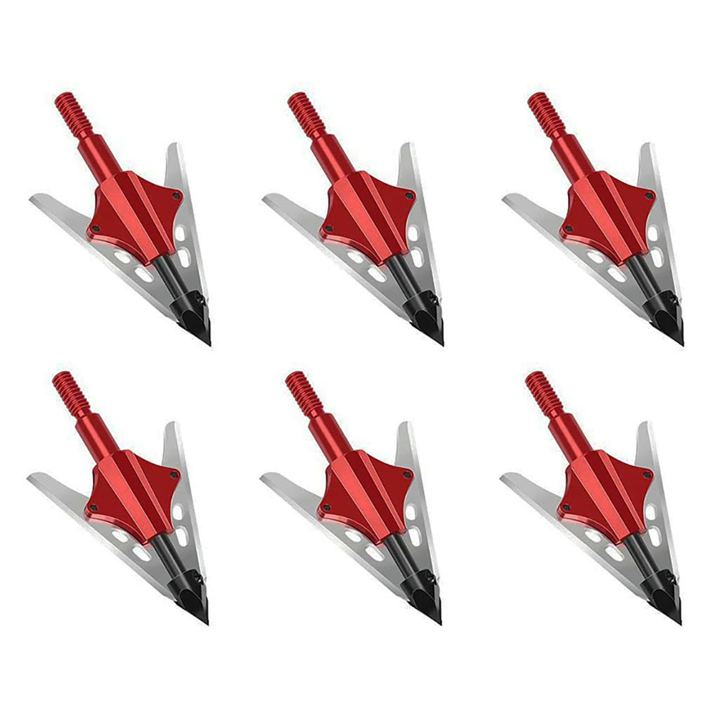 GZMO 6 Pcs Hunting Broadheads  - огляд і ціна Hunting Outdoor Gear
