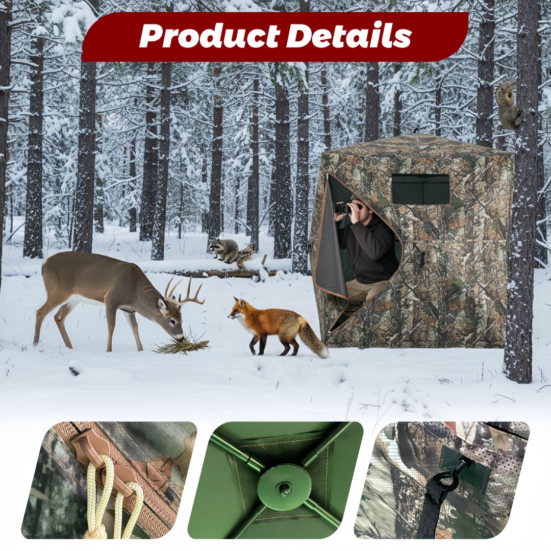 Camouflage Pop-Up Hunting Blin - огляд і ціна Hunting & Outdoor As
