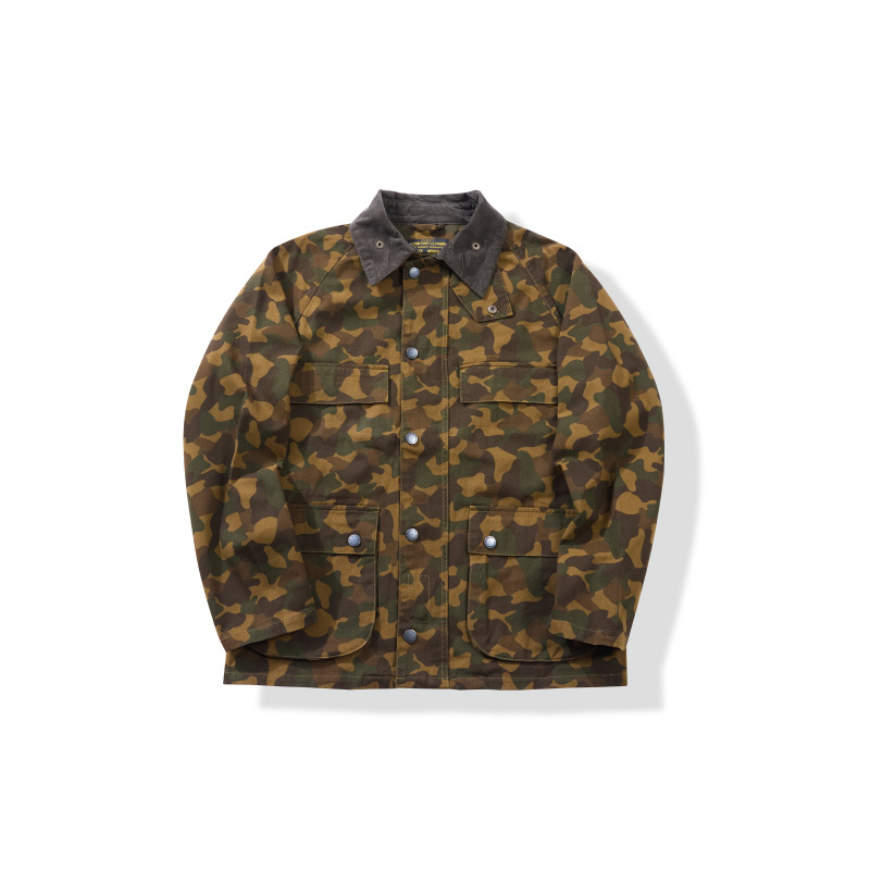 OKONKWO colorblock collar mult - огляд і ціна Camouflage Hunting Jacket
