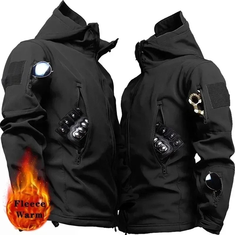 Men's Hooded Casual Military O - огляд і ціна Camouflage Hunting Jacket
